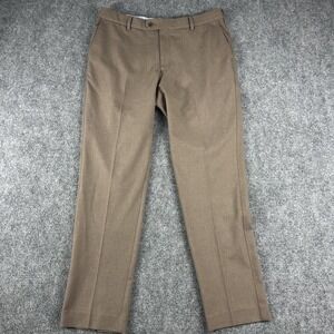 Peter Millar Pants Mens 35x32 Brown Dress Chino Franklin Performance Trousers